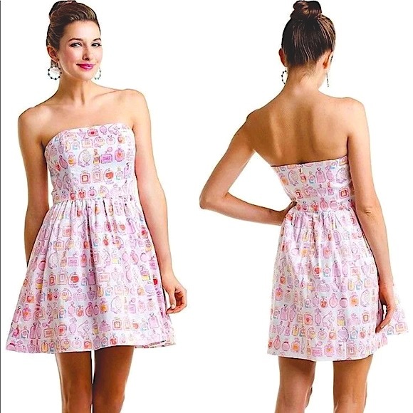 Lily Pulitzer Lottie perfume bottle dress NWT